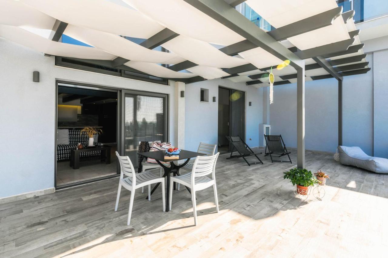 Alonaki Apartments Agios Leon Eksteriør bilde